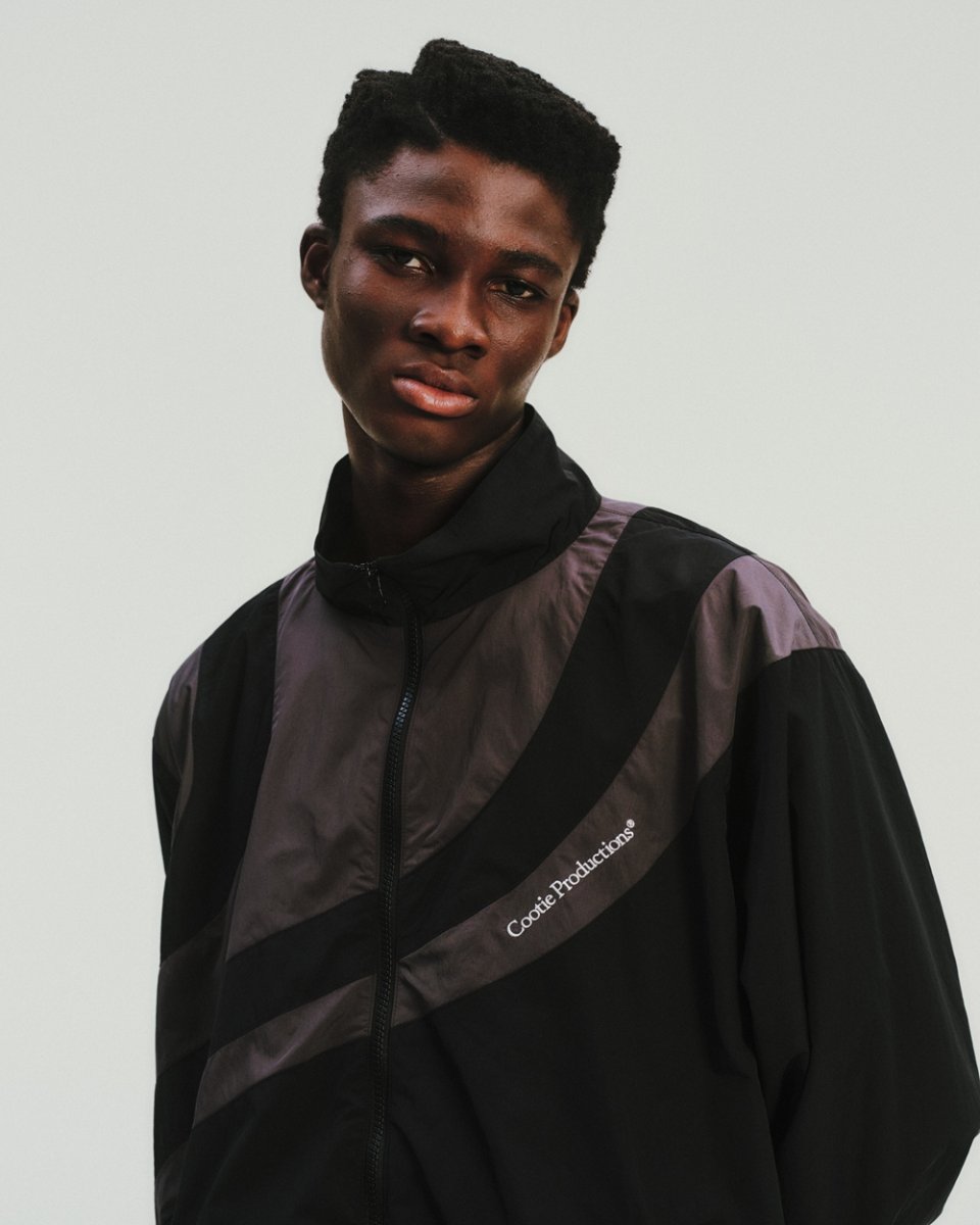 画像6: COOTIE PRODUCTIONS/Nylon Paneling Track Jacket（Navy）［ナイロンパネリングトラックJKT-26春夏］ (6)