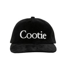 画像1: COOTIE PRODUCTIONS/Suede 5 Panel Mesh Cap（Black）［スウェード5パネルメッシュキャップ-26春夏］ (1)