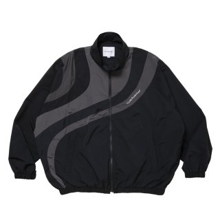 coen ジャケット COOTIE PRODUCTIONS/Nylon Paneling Track Jacket（Black）［ナイロン