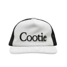 画像1: COOTIE PRODUCTIONS/Suede 5 Panel Mesh Cap（L.Gray）［スウェード5パネルメッシュキャップ-26春夏］ (1)