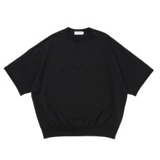 画像1: COOTIE PRODUCTIONS/Heavy Oz Jersey Plain S/S Crew（Black）［プレーン半袖クルー-26春夏］ (1)