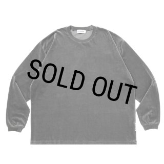 cootie productions ベロアロングスリーブポロシャツ　Sサイズ COOTIE / Velour Border L/S Polo