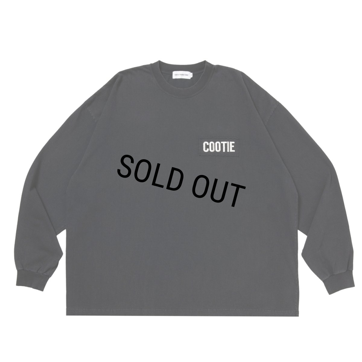 画像1: COOTIE PRODUCTIONS/AD Processing L/S Tee（Black）［ADプロセシング長袖T-26春夏］ (1)