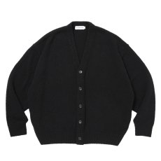 画像2: COOTIE PRODUCTIONS/N/C Boucle Knit Cardigan（Black）［ニットカーディガン-26春夏］ (2)