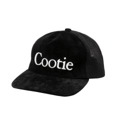 画像3: COOTIE PRODUCTIONS/Suede 5 Panel Mesh Cap（Black）［スウェード5パネルメッシュキャップ-26春夏］ (3)
