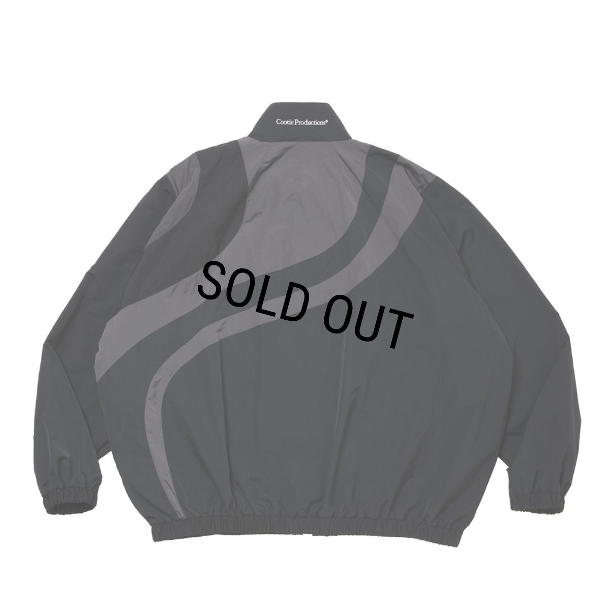 画像2: COOTIE PRODUCTIONS/Nylon Paneling Track Jacket（Black）［ナイロンパネリングトラックJKT-26春夏］ (2)