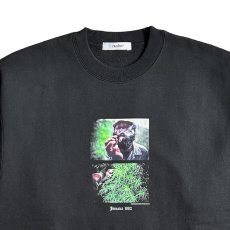 画像2: exodus brand/MASATAKA ISHIDA  JAMAICA 1982 SWEAT CREW NECK TYPE-3（BLACK）［クルーネックスウェット-26春夏］ (2)