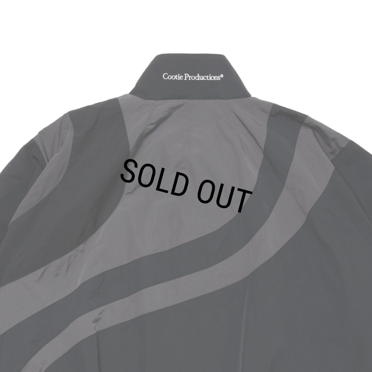 画像5: COOTIE PRODUCTIONS/Nylon Paneling Track Jacket（Black）［ナイロンパネリングトラックJKT-26春夏］ (5)