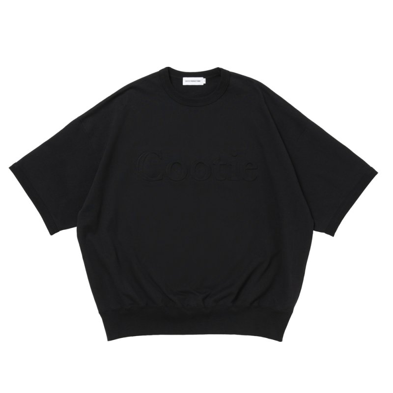 画像1: COOTIE PRODUCTIONS/Heavy Oz Jersey Plain S/S Crew（Black）［プレーン半袖クルー-26春夏］