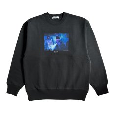 画像1: exodus brand/MASATAKA ISHIDA  INDIA 1979 SWEAT CREW NECK（BLACK）［クルーネックスウェット-26春夏］ (1)