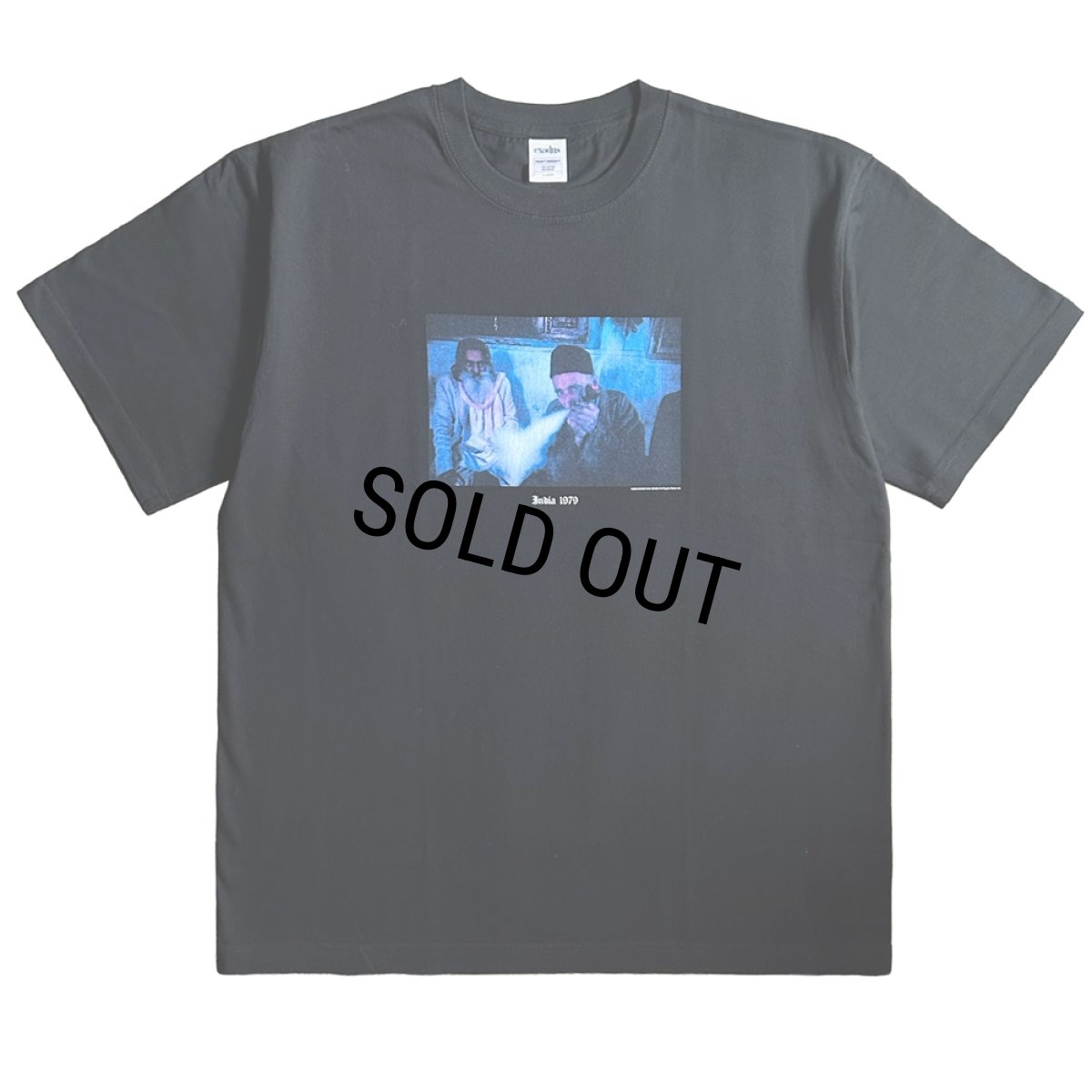 画像1: exodus brand/MASATAKA ISHIDA  INDIA 1979 T SHIRT（BLACK）［プリントT-26春夏］ (1)