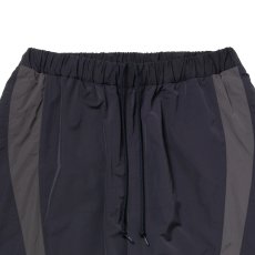 画像3: COOTIE PRODUCTIONS/Nylon Paneling Shin Cut Wide Track Pants（Navy）［シンカットワイドトラックパンツ-26春夏］ (3)
