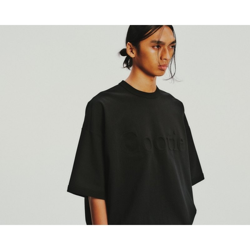 COOTIE PRODUCTIONS/Heavy Oz Jersey Plain S/S Crew（Oatmeal