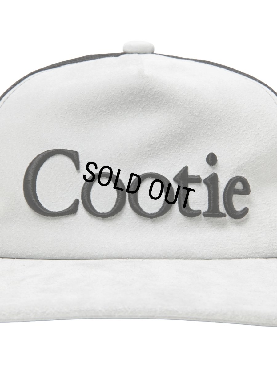 画像4: COOTIE PRODUCTIONS/Suede 5 Panel Mesh Cap（L.Gray）［スウェード5パネルメッシュキャップ-26春夏］ (4)