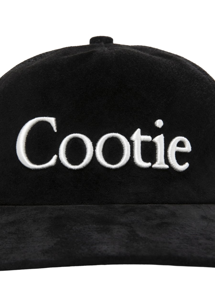 画像4: COOTIE PRODUCTIONS/Suede 5 Panel Mesh Cap（Black）［スウェード5パネルメッシュキャップ-26春夏］ (4)