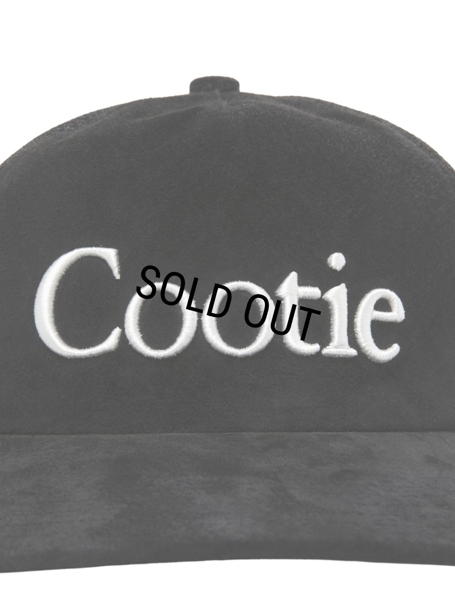 画像4: COOTIE PRODUCTIONS/Suede 5 Panel Mesh Cap（Black）［スウェード5パネルメッシュキャップ-26春夏］ (4)