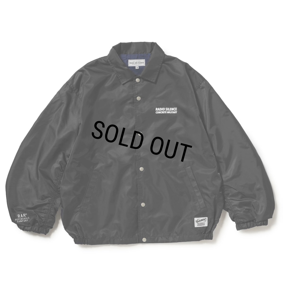 画像1: ROUGH AND RUGGED/VISION（BLACK）［ビジョンJKT-26春夏］ (1)