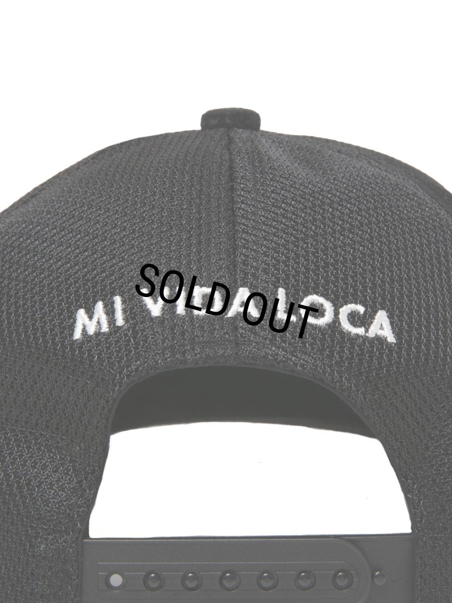 画像5: COOTIE PRODUCTIONS/Suede 5 Panel Mesh Cap（Black）［スウェード5パネルメッシュキャップ-26春夏］ (5)