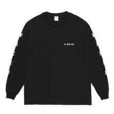 画像1: WACKO MARIA/WASHED HEAVY WEIGHT LONG SLEEVE T-SHIRT（BLACK）［プリント+刺繍長袖T-26春夏］ (1)