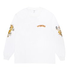 画像1: WACKO MARIA/TIM LEHI / WASHED HEAVY WEIGHT LONG SLEEVE T-SHIRT（WHITE）［プリント長袖T-26春夏］ (1)