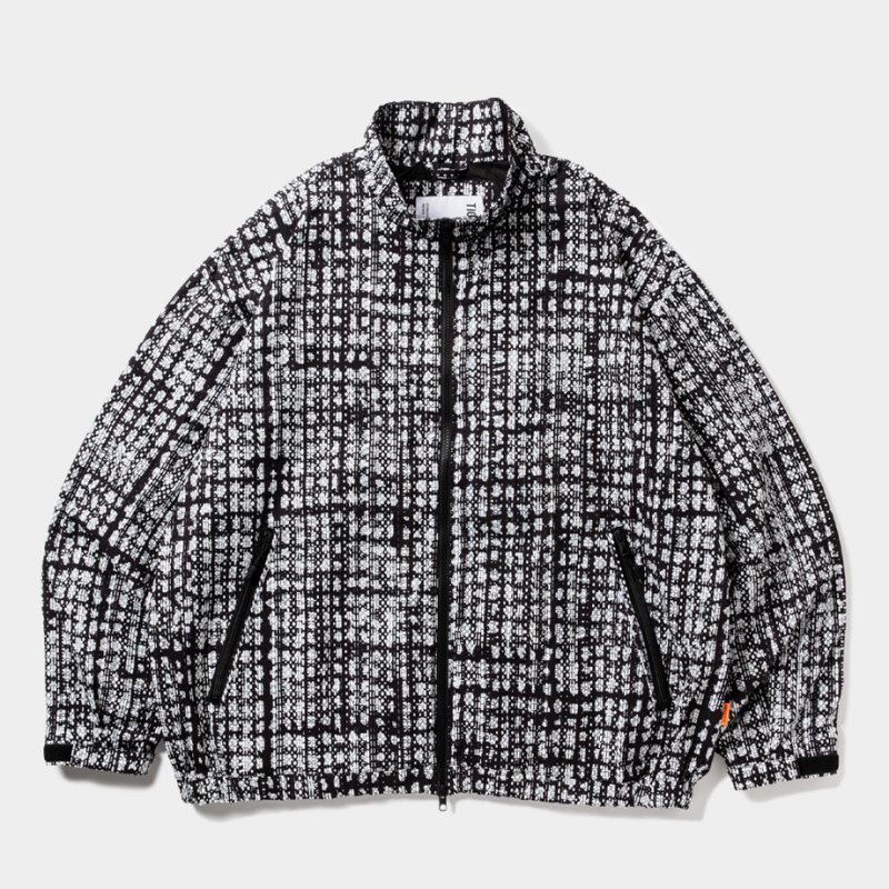 画像1: TIGHTBOOTH/BLEEDING LOGO JACKET（Black）［ブリーディングロゴJKT-26春夏］