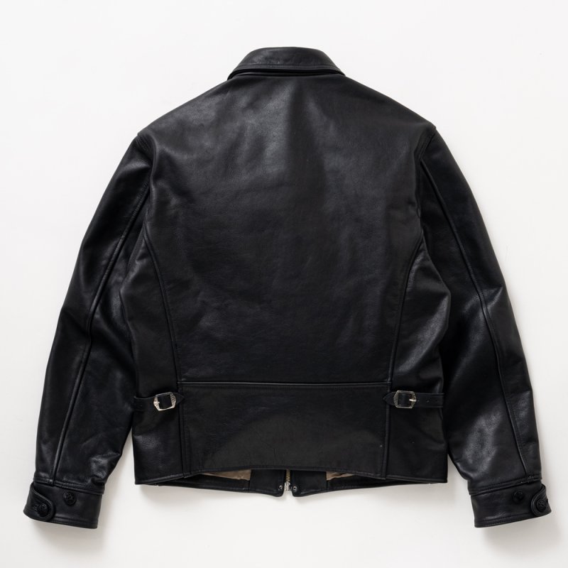 画像2: RATS/30's LEATHER SPORTS JKT（BLACK）［30'sレザースポーツJKT-26春夏］