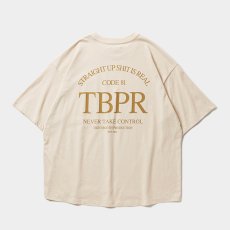 画像1: TIGHTBOOTH/STRAIGHT UP S/S T-SHIRT（Cream）［ストレートアップT-26春夏］ (1)
