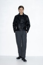 画像8: RATS/30's LEATHER SPORTS JKT（BLACK）［30'sレザースポーツJKT-26春夏］ (8)