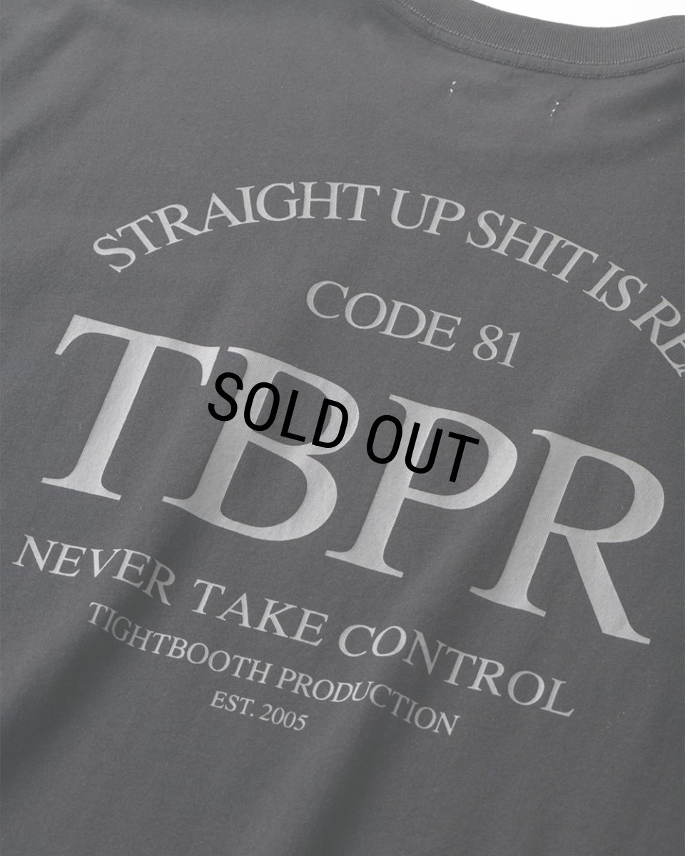 画像6: TIGHTBOOTH/STRAIGHT UP S/S T-SHIRT（Black）［ストレートアップT-26春夏］ (6)