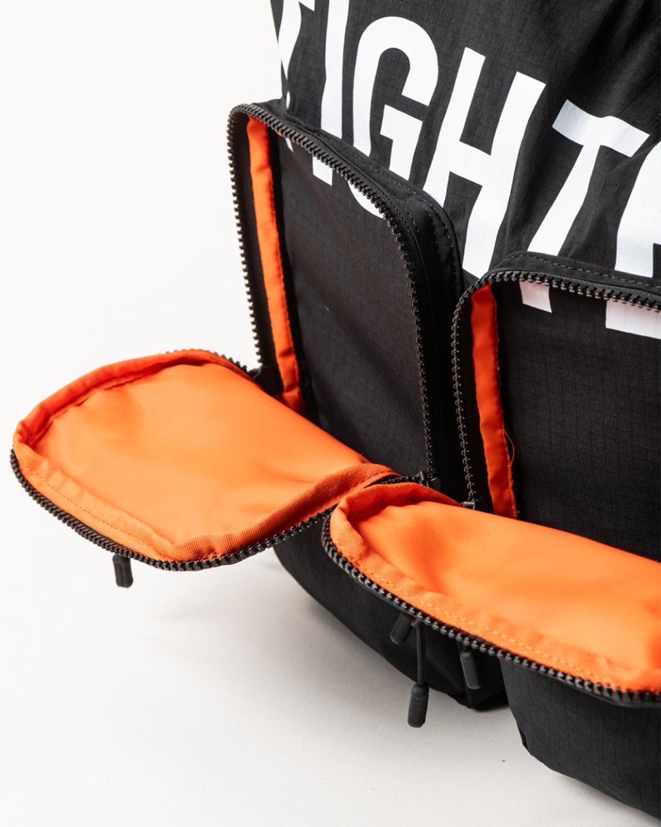 画像7: TIGHTBOOTH/TRIPLE POCKET RIPSTOP BIG TOTE（Black）［トリプルポケットビッグトート-26春夏］ (7)