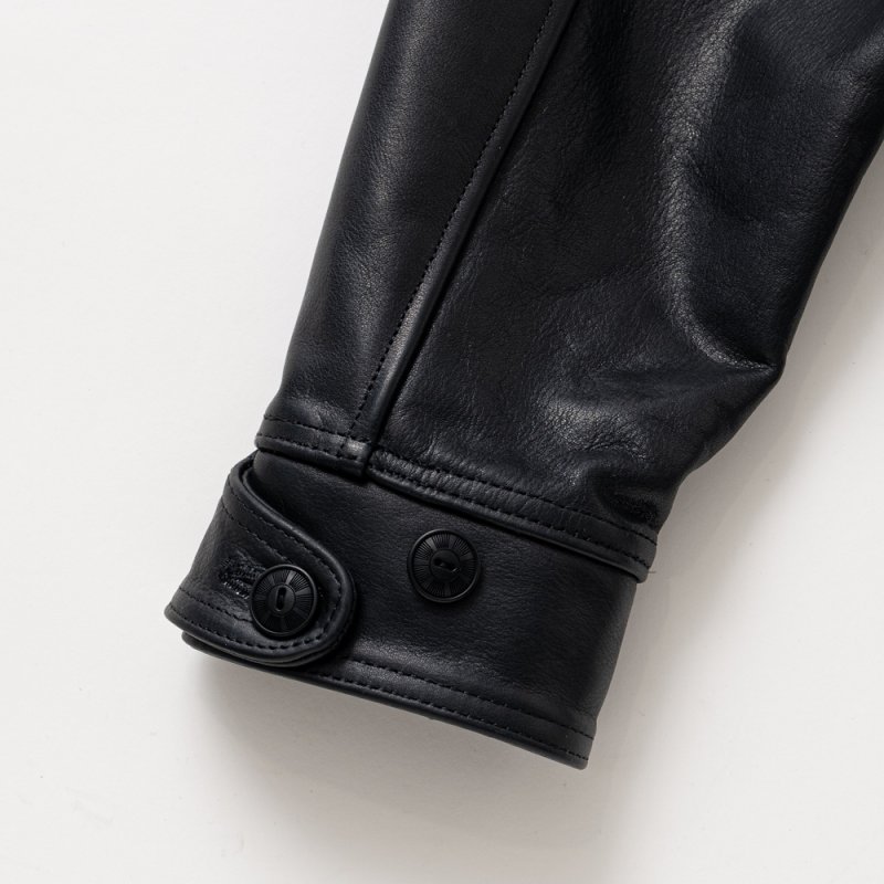 RATS/30's LEATHER SPORTS JKT（BLACK）［30'sレザースポーツJKT-26春