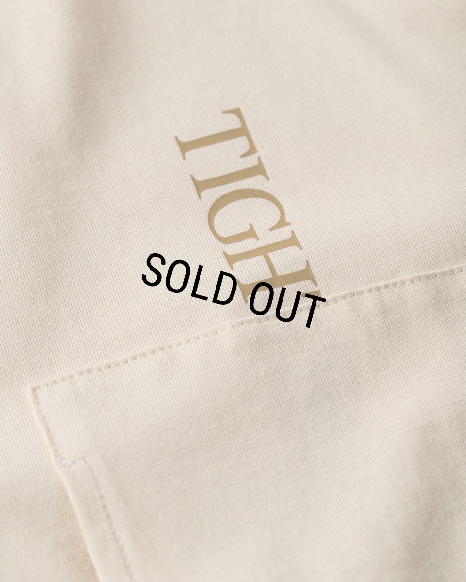画像5: 【20%OFF】TIGHTBOOTH/STRAIGHT UP S/S T-SHIRT（Cream）［ストレートアップT-26春夏］ (5)