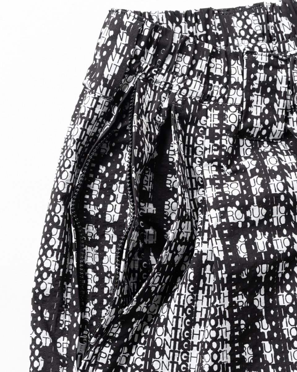 画像6: TIGHTBOOTH/BLEEDING LOGO BALLOON PANTS（Black）［ブリーディングロゴバルーンパンツ-26春夏］ (6)