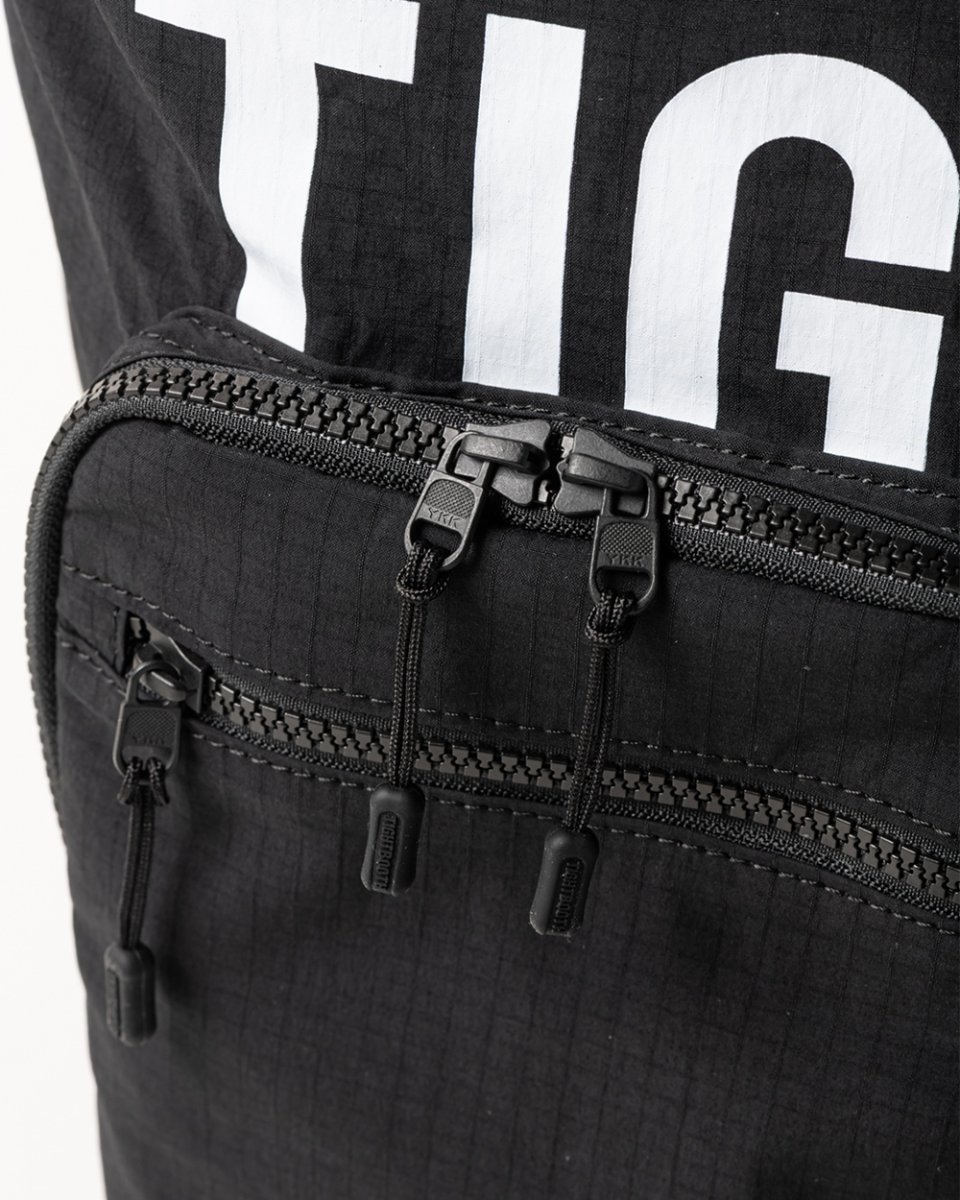 画像5: TIGHTBOOTH/TRIPLE POCKET RIPSTOP BIG TOTE（Black）［トリプルポケットビッグトート-26春夏］ (5)
