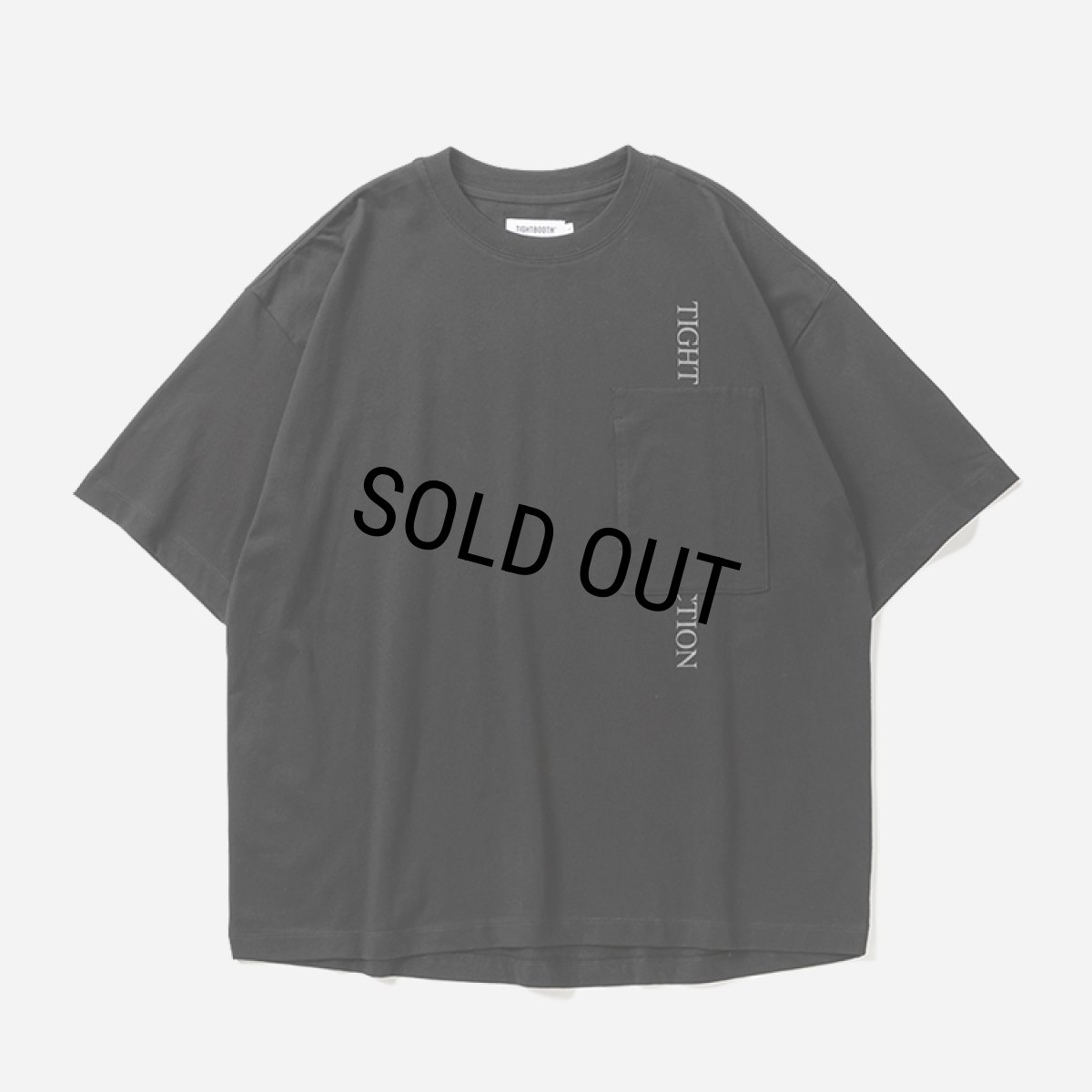 画像2: TIGHTBOOTH/STRAIGHT UP S/S T-SHIRT（Black）［ストレートアップT-26春夏］ (2)