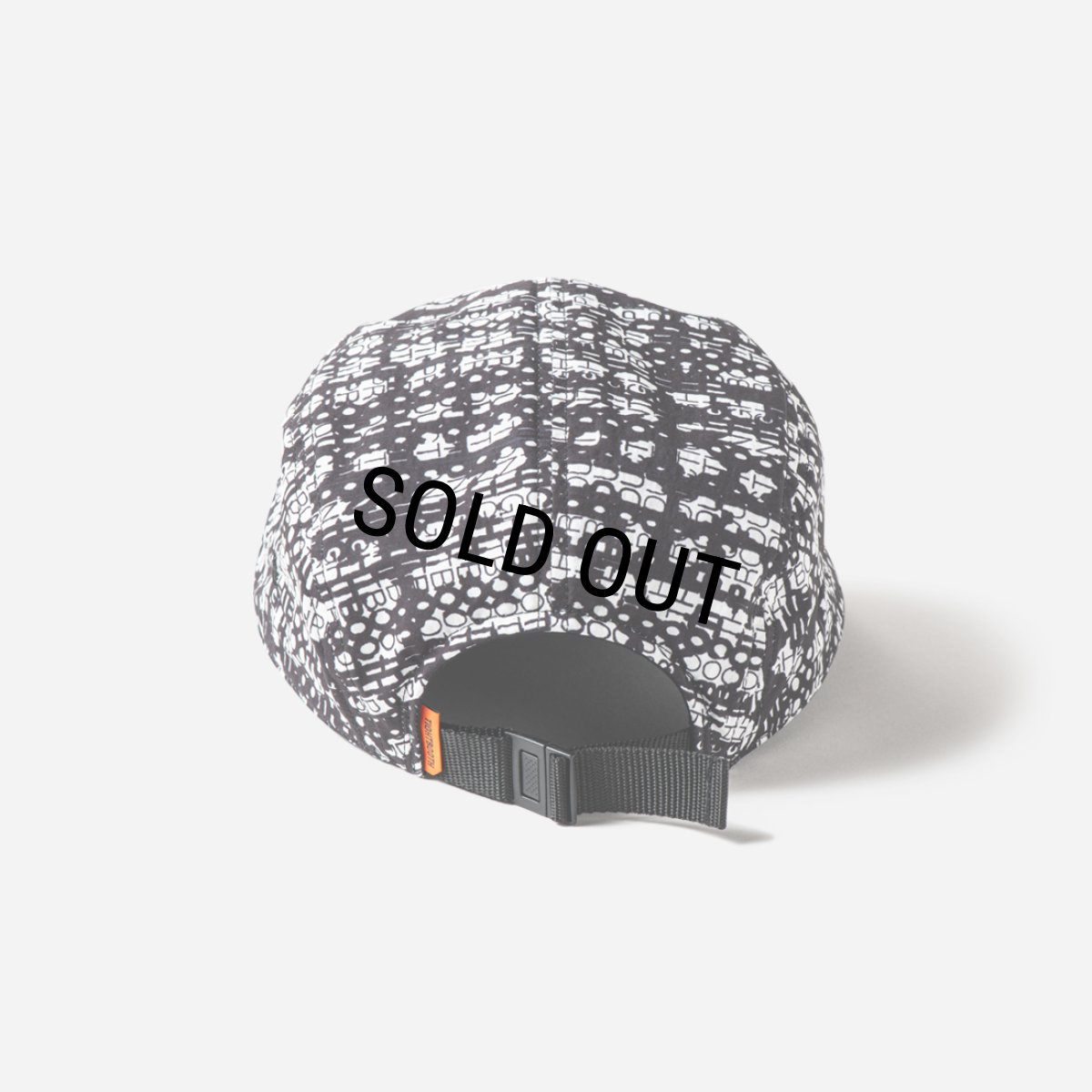 画像5: 【30%OFF】TIGHTBOOTH/BLEEDING LOGO CAMP CAP（Black）［ブリーディングロゴキャンプキャップ-26春夏］ (5)
