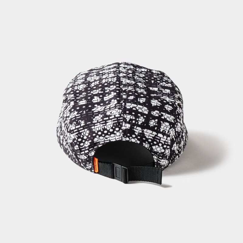 画像2: TIGHTBOOTH/BLEEDING LOGO CAMP CAP（Black）［ブリーディングロゴキャンプキャップ-26春夏］