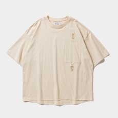 画像2: TIGHTBOOTH/STRAIGHT UP S/S T-SHIRT（Cream）［ストレートアップT-26春夏］ (2)