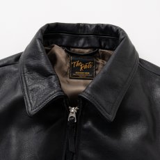 画像3: RATS/30's LEATHER SPORTS JKT（BLACK）［30'sレザースポーツJKT-26春夏］ (3)