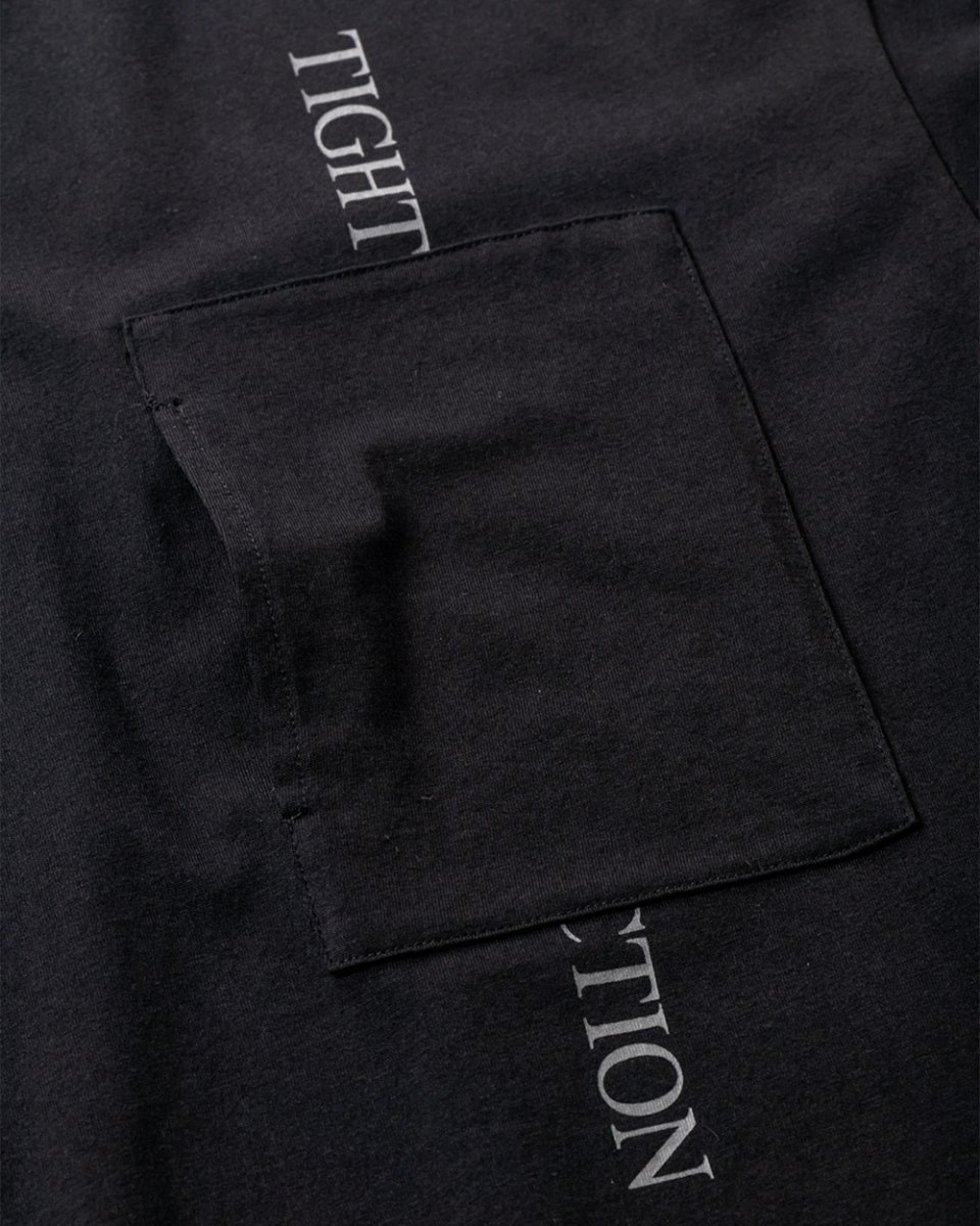 画像4: TIGHTBOOTH/STRAIGHT UP S/S T-SHIRT（Black）［ストレートアップT-26春夏］ (4)
