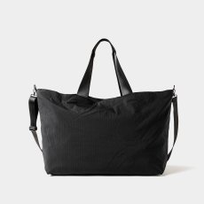 画像2: TIGHTBOOTH/TRIPLE POCKET RIPSTOP BIG TOTE（Black）［トリプルポケットビッグトート-26春夏］ (2)