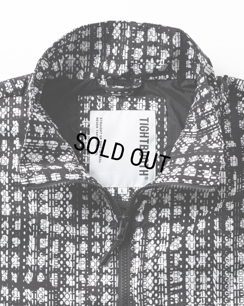 画像3: TIGHTBOOTH/BLEEDING LOGO JACKET（Black）［ブリーディングロゴJKT-26春夏］ (3)