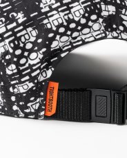 画像8: TIGHTBOOTH/BLEEDING LOGO CAMP CAP（Black）［ブリーディングロゴキャンプキャップ-26春夏］ (8)