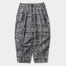 画像1: TIGHTBOOTH/BLEEDING LOGO BALLOON PANTS（Black）［ブリーディングロゴバルーンパンツ-26春夏］ (1)