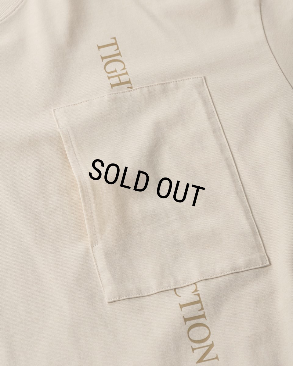 画像4: 【20%OFF】TIGHTBOOTH/STRAIGHT UP S/S T-SHIRT（Cream）［ストレートアップT-26春夏］ (4)