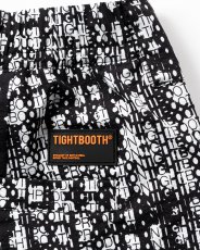 画像8: TIGHTBOOTH/BLEEDING LOGO BALLOON PANTS（Black）［ブリーディングロゴバルーンパンツ-26春夏］ (8)
