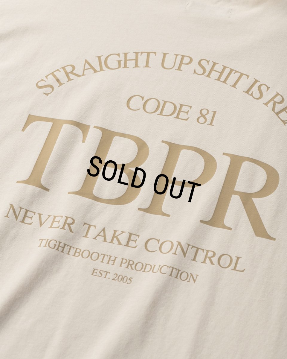 画像6: 【20%OFF】TIGHTBOOTH/STRAIGHT UP S/S T-SHIRT（Cream）［ストレートアップT-26春夏］ (6)