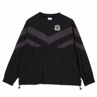 BUENA VISTA トラックプルオーバー- BUENA VISTA/Track Pullover（BLACK）［トラックプルオーバー-26春夏