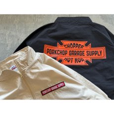画像8: PORKCHOP/BAR&SHIELD TRACK JKT（BLACK）［バー&シールドトラックJKT-26春夏］ (8)