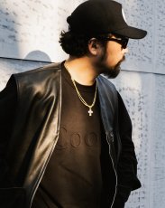 画像4: COOTIE PRODUCTIONS/Heavy Oz Jersey Plain Crew（Black）［プレーンクルー-26春夏］ (4)